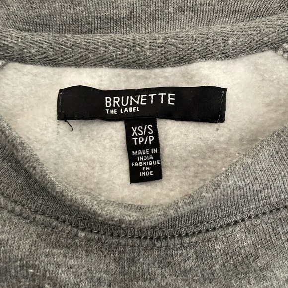 Super Cute Brunette the Label Girls crew sweatshirt - Picture 4 of 4